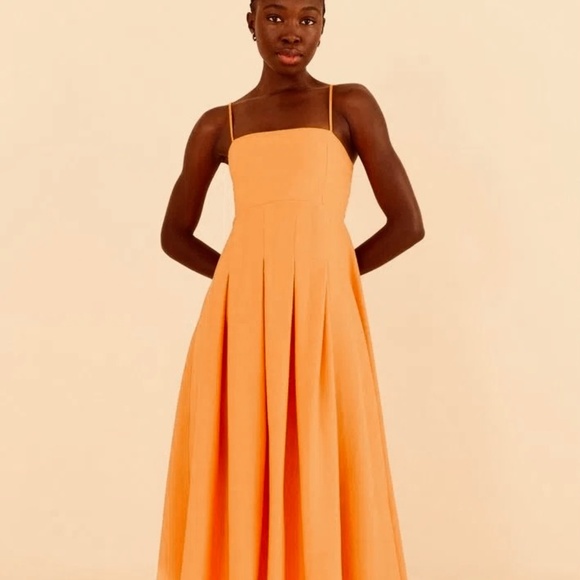 Farm Rio Maxi Dress – Size L (G) – Nude/Peach Tone - Picture 5 of 6